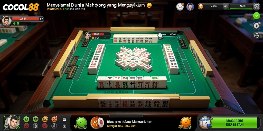 Gameplay Mahjong COCOL88 yang menarik dan kompetitif.