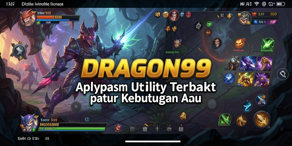 Tampilan antarmuka DRAGON99 yang rapi dan fungsional untuk kebutuhan Utility.