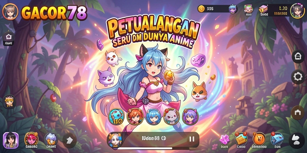 Tampilan gameplay yang mengasyikkan dan penuh aksi dari GACOR78.