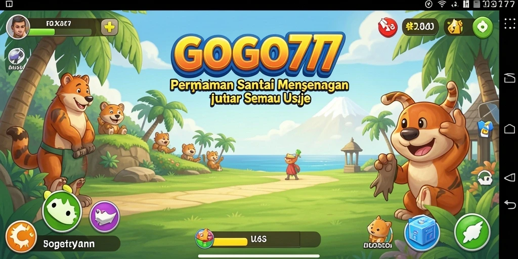 Screenshot GOGO77 menampilkan gameplay menarik dan penuh warna.