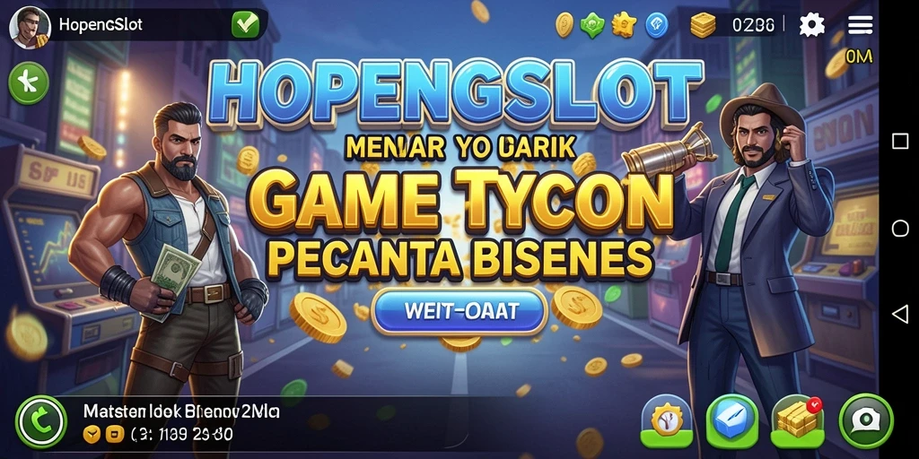 Tampilan gameplay HOPENGSLOT yang imersif dan menarik.