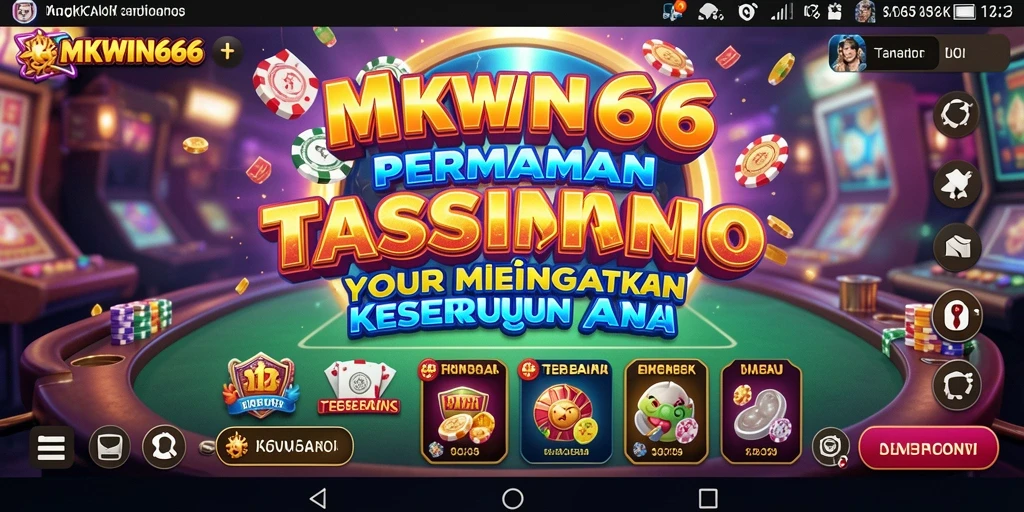 Tangkapan layar gameplay MKWIN666 menampilkan suasana seru permainan Kasino.