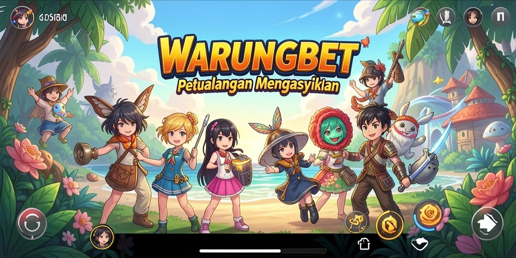 Tampilan menawan dari gameplay WARUNGBET yang seru.